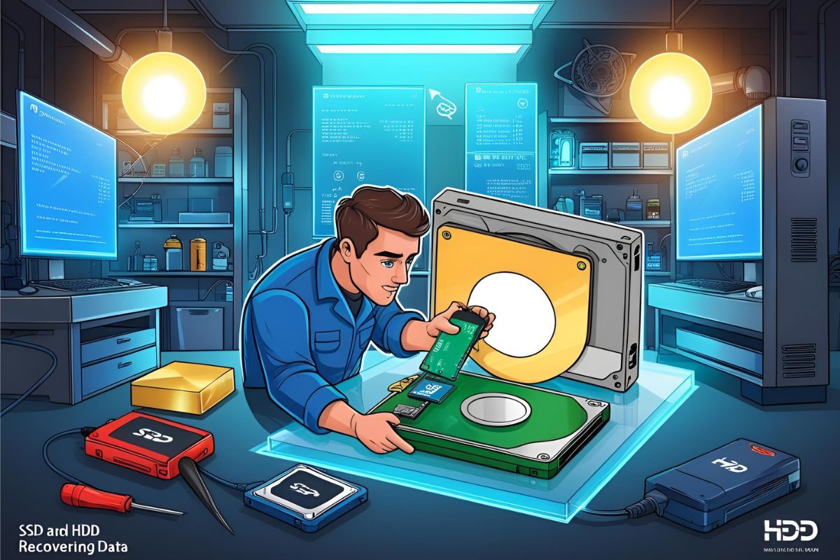 SSD vs. HDD Which Is Easier to Recover Data From